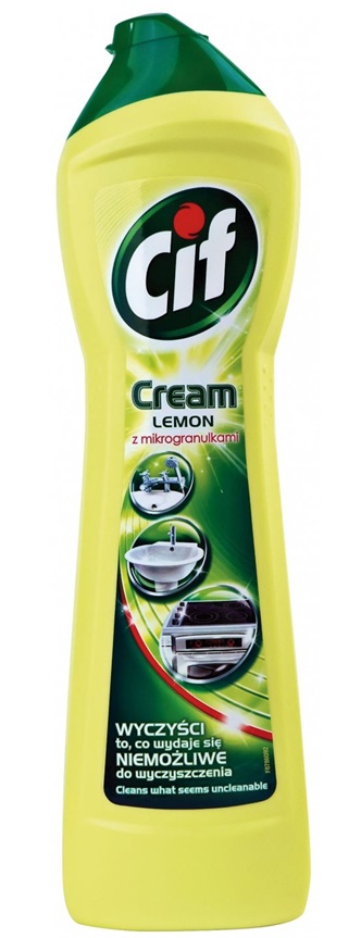 Cif Lemon Cream - 8 x 750 ml - Abrasif - Value Pack